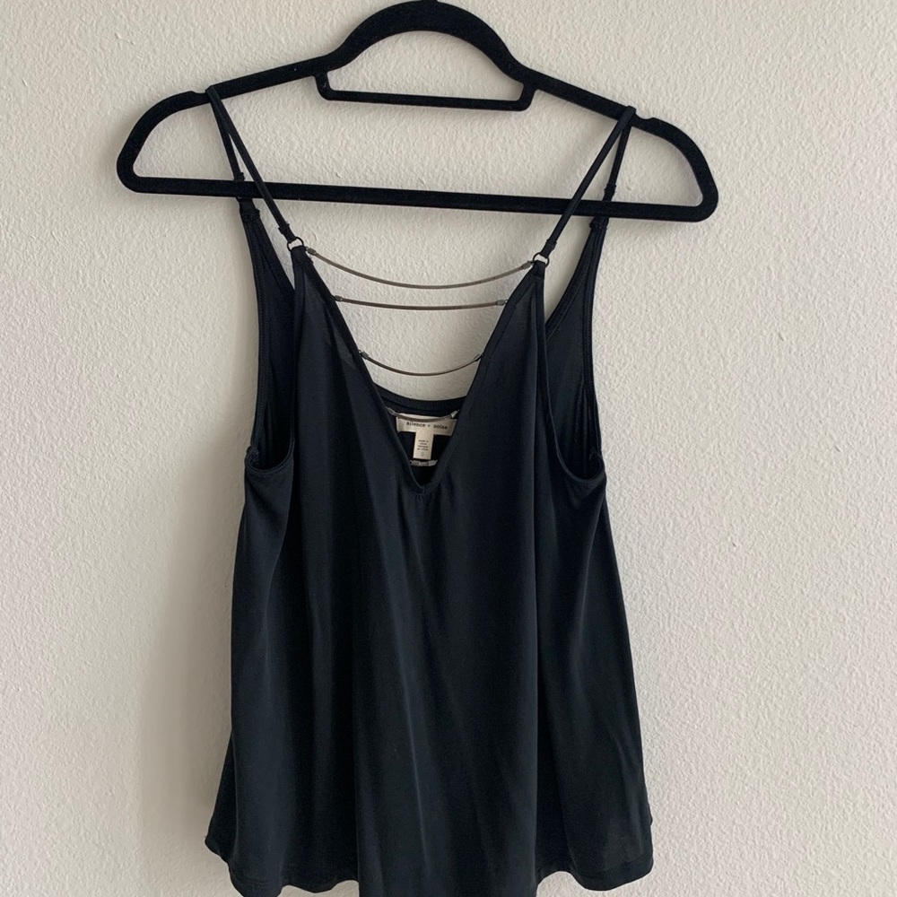 Silence and Noise Gray Tank